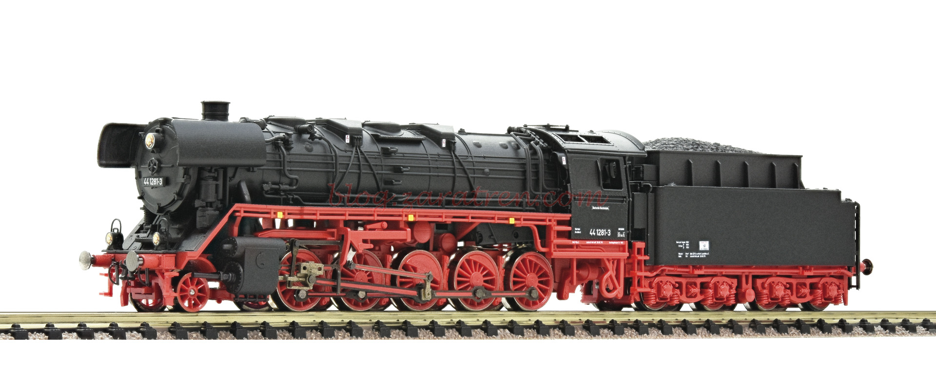Fleischmann – Locomotora de Vapor clase 44, DR, Epoca IV, Escala N, Ref: 714406.