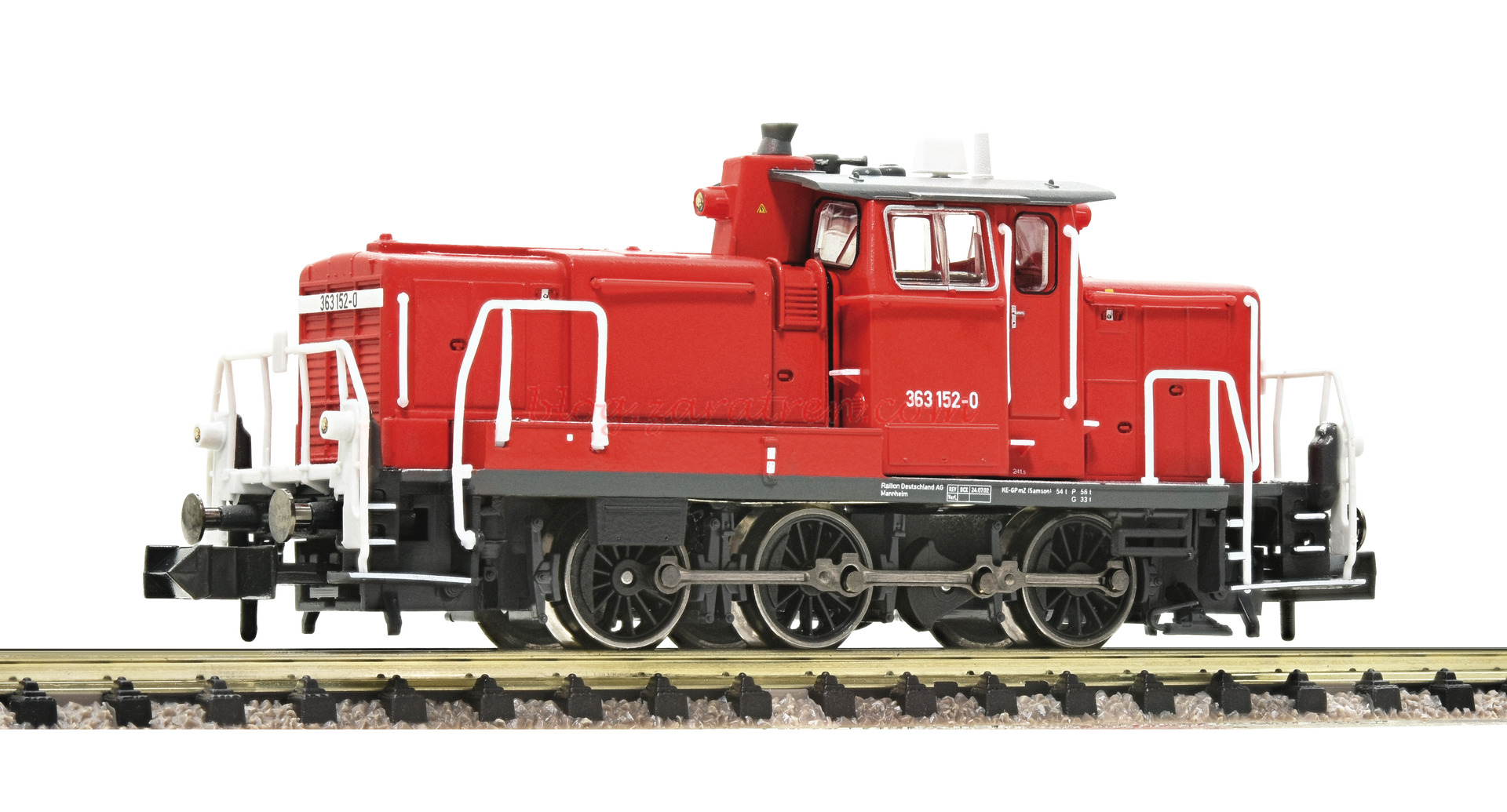 Fleischmann – Locomotora diesel Clase 363, DB AG, Digital, Escala N, Ref: 722482.