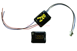 DCCconcepts - Decodificador Zen Black, Conector 8 pines en zocalo, 6 Funciones, DCC. Marca DCCconcepts, Ref: DCD-ZN360.6