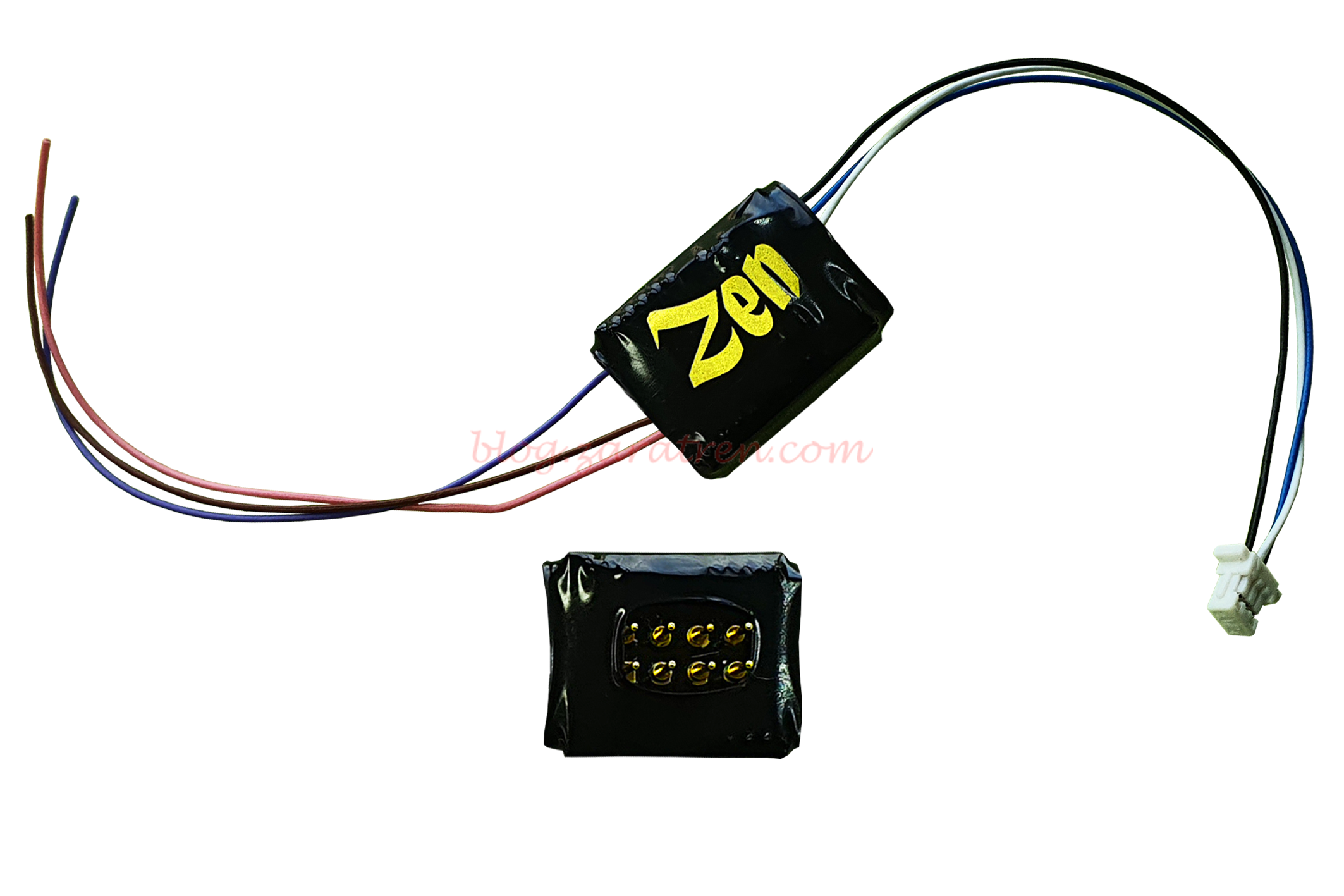 DCCconcepts – Decodificador Zen Black, Conector 8 pines en zocalo, 6 Funciones, DCC. Marca DCCconcepts, Ref: DCD-ZN360.6.