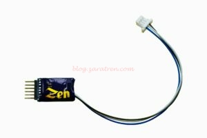 DCCconcepts - Decodificador Zen Blue, NEM 651, 2 Funciones, DCC, Ref: DCD-ZN6D.2