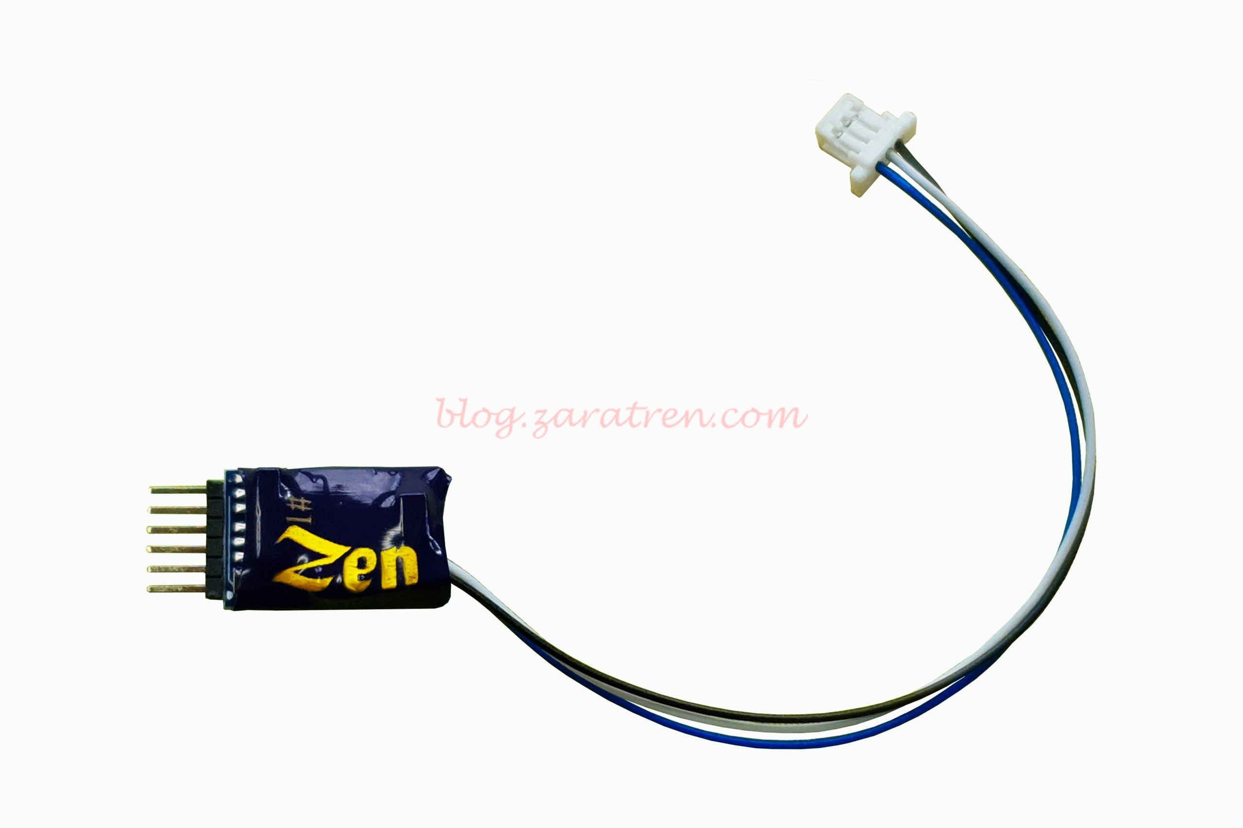 DCCconcepts – Decodificador Zen Blue, NEM 651, 2 Funciones, DCC, Ref: DCD-ZN6D.2.