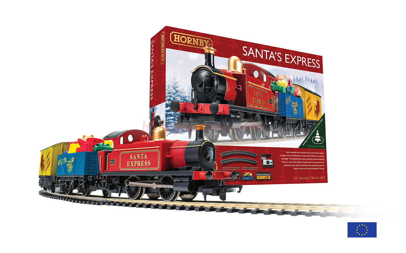 Hornby – Set de inicio Santa`s Express, Escala H0, Ref: R1248P.