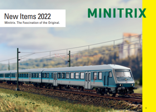 Catálogo Minitrix 2022