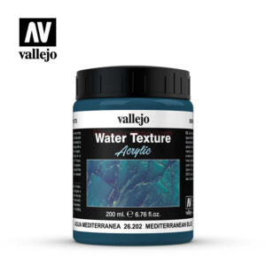 Vallejo - Agua Azul Mediterráneo, Bote 200 ml, Ref: 26.202