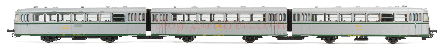 Electrotren – Automotor Diesel » Ferrobus » 591.300, RENFE, Epoca IV, 70º Aniv., Analogico, Escala H0. Ref: HE2003.