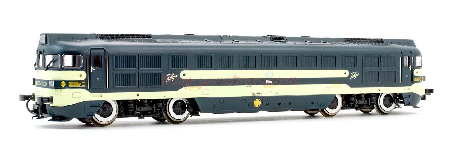 Arnold – Locomotora Diesel 3003T, Renfe, » Virgen del Yugo «, C. Azul / Crema, Analogia, Ref: HN2505.