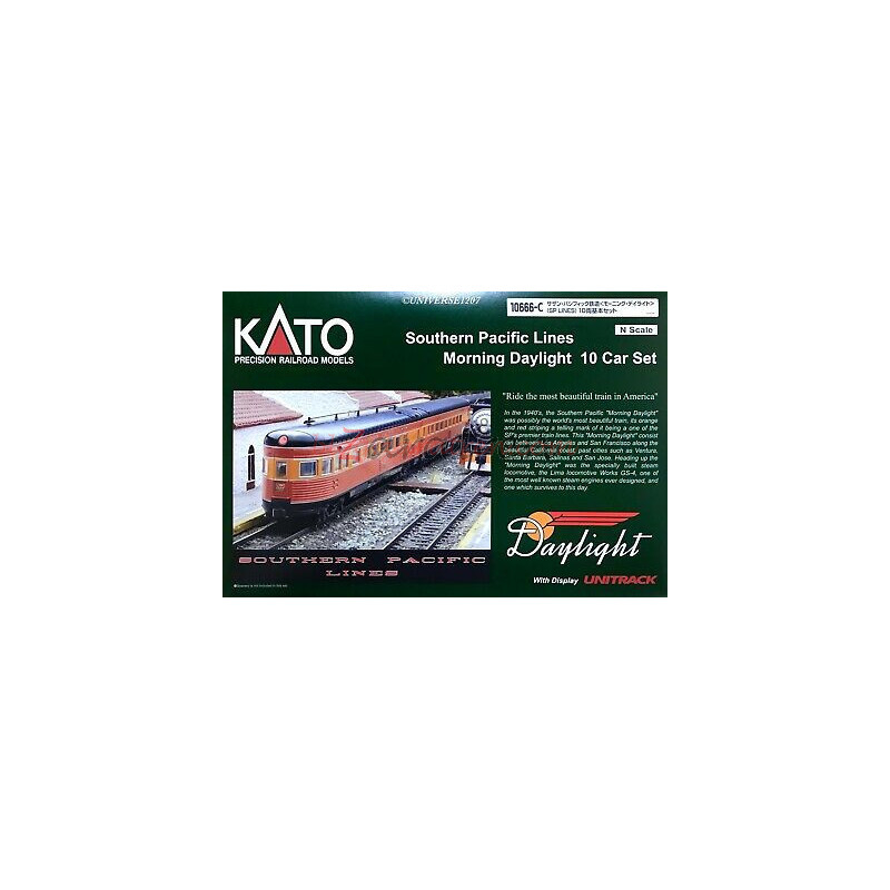 Kato – Southern Pacific Lines, Epoca III-IV, Escala N, Ref: 10-666C.