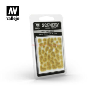 Vallejo - Vallejo Scenery, Wild Tuft – Beige, 35 Unid, Ref: SC420