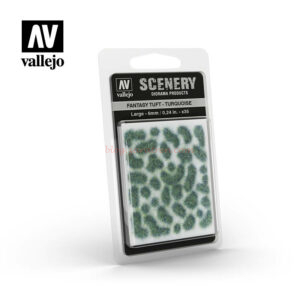 Vallejo - Vallejo Scenery, Fantasy Tuft – Turquoise, 35 Unid, Ref: SC432