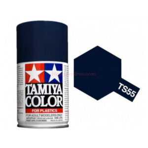Tamiya - Spray Azul Oscuro Brillante, (85055), Bote 100 ml, Ref: TS-55