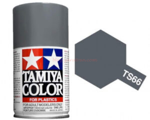 Tamiya - Spray Gris Mate, (85066), Bote 100 ml, Ref: TS-66