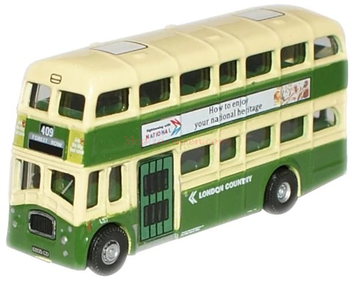Oxford – Autobus de dos pisos London Country Queen Mary, Escala N, Ref: NQM002.