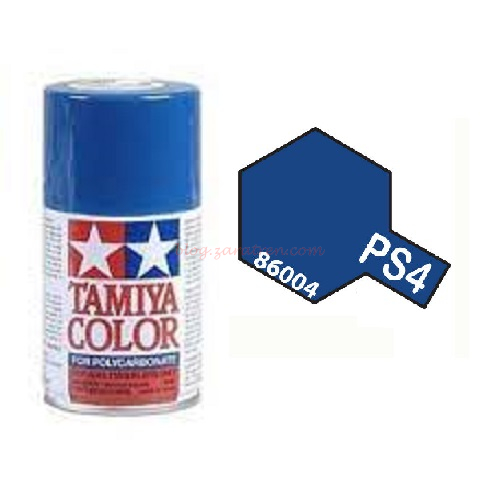 Tamiya – Spray Policarbonato Azul, (86004) ,Bote 100 ml, Ref: PS-04.