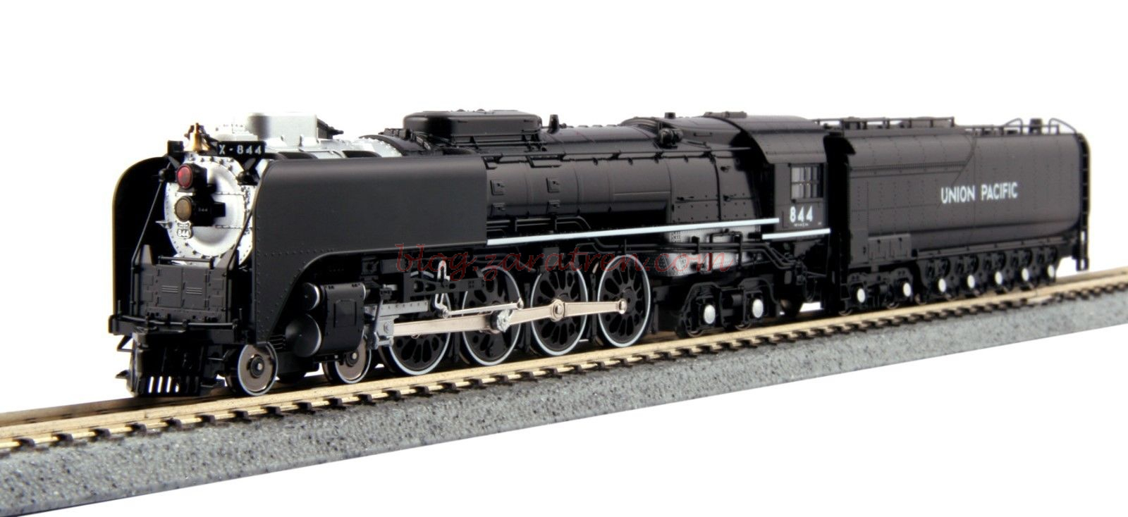 Kato – Locomotora de vapor Unión Pacific FEF-3 ( 844 ), Escala N, Ref: 12605-2.