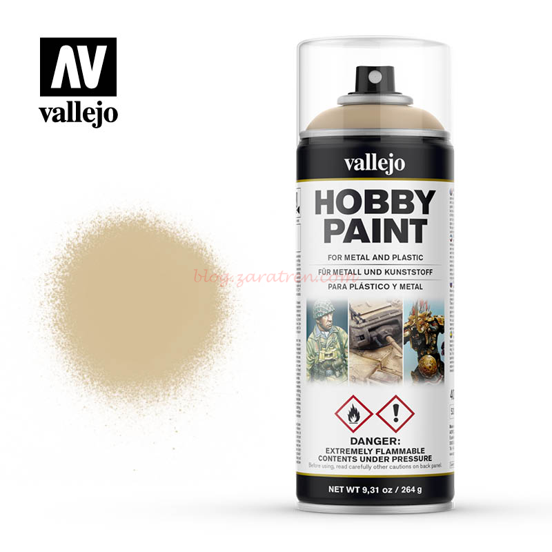 Vallejo – Blanco Hueso, Spray de 400 ml, Ref: 28.013.