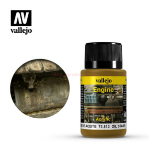 Vallejo - Weathering effects, Efecto Manchas de Aceite, Bote de 40 ml, Ref: 73.813