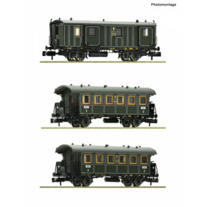 Fleischmann - Set de Tren de pasajeros, K.Bay.Sts.B, Escala N, Ref: 809004