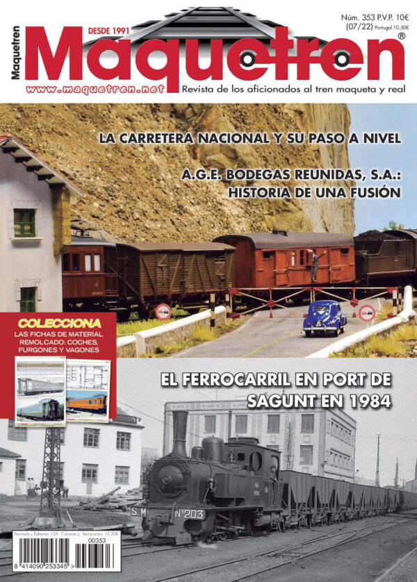 Revista mensual Maquetren, Nº 353, 2022.