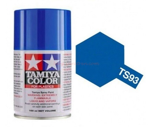 Tamiya – Spray Azul Puro, (85093), Bote 100 ml, Ref: TS-93.