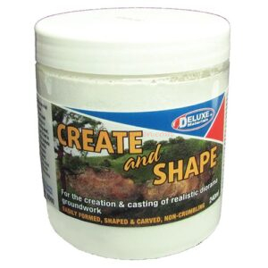 Deluxe - Pasta para crear y modelar paisajes y dioramas, 240 ml, Ref: BD60