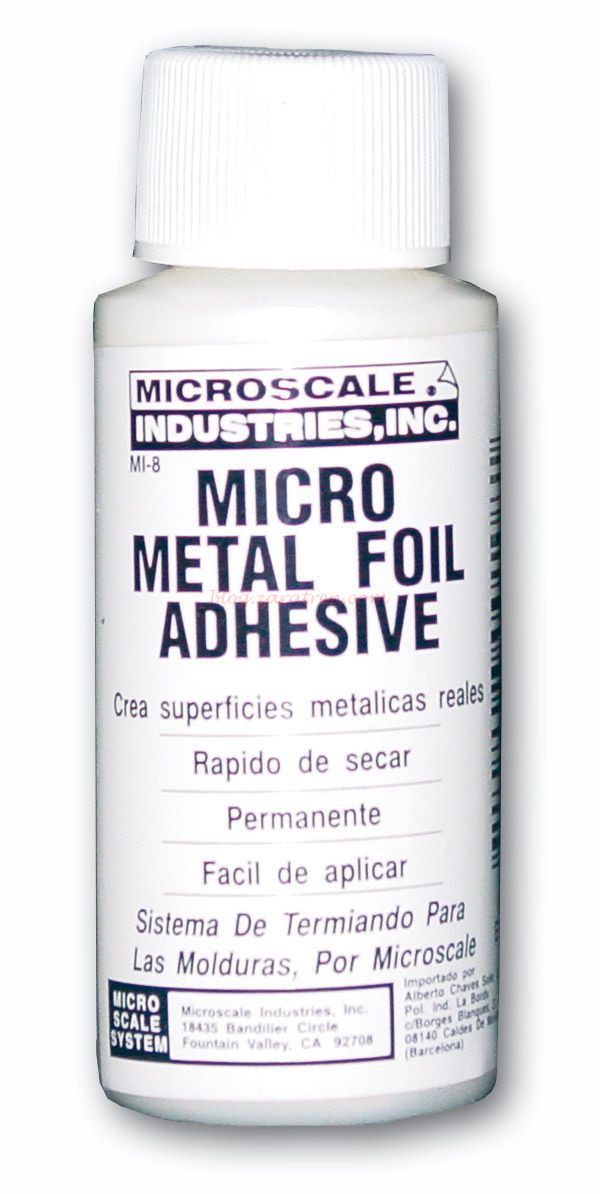 Microscale – Micro metal foil adhesive, adhesivo para metales, MI-8. Ref: MI-8.