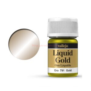 Vallejo - Liquid gold, Oro ( Oro Liquido ), Bote 35 ml, Ref: 70.791