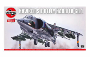 Airfix - Avión Halconero Siddeley Harrier GR.1, Escala 1:24, Ref: A18001V