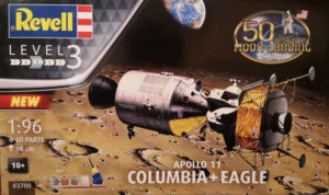 Revell - Apollo 11 " Columbia & Eagle ", 50 años de aterrizaje lunar, Escala 1:96, Ref: 03700