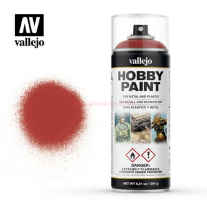 Vallejo - Rojo Escarlata, Spray de 400 ml, Ref: 28.016