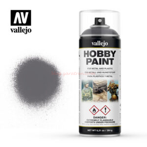 Vallejo - Gris Metalizado, Spray de 400 ml, Ref: 28.031