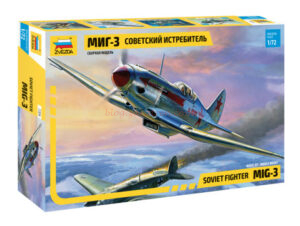 Zveda - Avión Caza soviético MiG-3, Escala 1:72, Ref. 7204