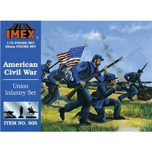 Imex – Figuras Infanteria de la Unión, Escala 1:72, Ref: IM505.