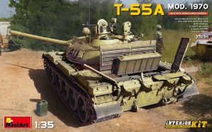 Miniart Models - Tanque T-55A , Escala 1:35, Ref: 37094