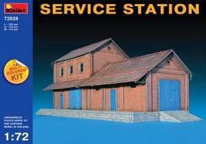 Miniart - Estacion de Servicio, Escala 1:72, Ref: 72028