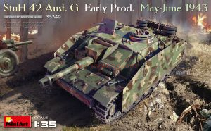 Miniart Models - Tanque StuH 42 Ausf. G, Escala 1:35, Ref: 35349