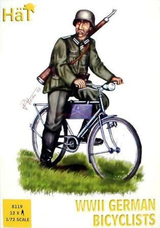 Hat – Ciclistas Alemanes De La Segunda Guerra Mundial, Escala 1:72, Ref: 8119.