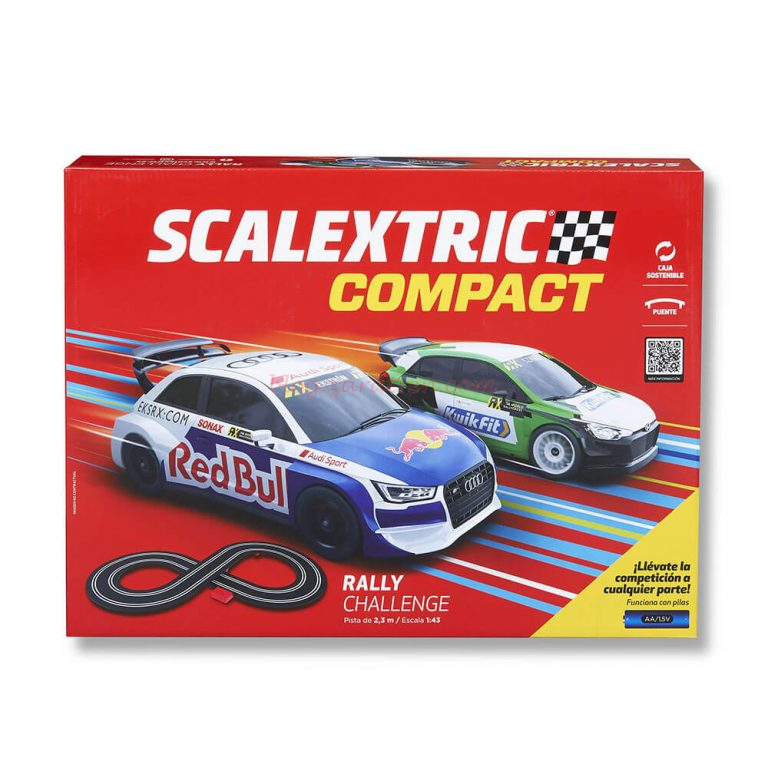 Scalextric – Rally Challenge, Escala 1/43 Compact, Ref: C10412S500