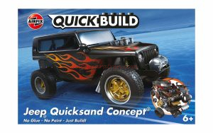 Airfix - Jeep Quicksand Concept, 49 piezas, Nivel 1, Ref: J6038