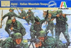 Italeri - Figuras Tropas de Montaña Italiana, Escala 1:72, Ref: 6059
