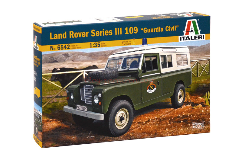 Italeti – Land Rover Serie III 109 «Guardia Civil», Escala 1:35, Ref: 6542