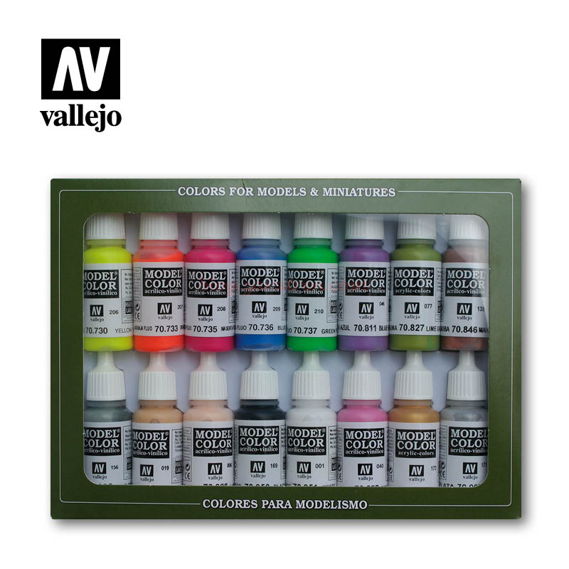 Vallejo – Set Wargame Special, 16 botes de 17 ml. Ref: 70.112
