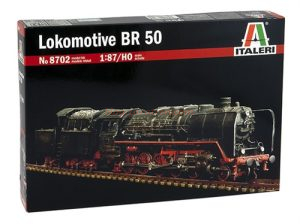 Italeri - Locomotora BR50, Kit de Plástico para montar, Escala 1:87, Ref: 8702