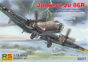 Rs Models - Avion Junkers Ju 86R, Escala 1:72, Ref: 92277