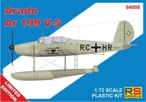 Rs Models - Avión Arado Ar 199 V5, Escala 1:72, Ref: 94006