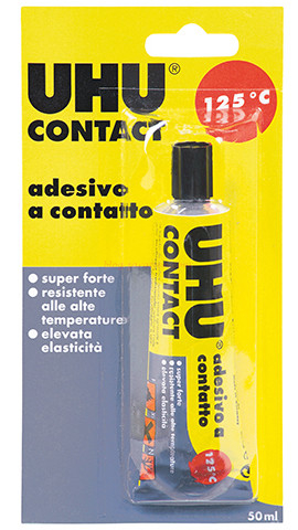 UHU – Pegamento de contacto liquido superfuerte. Tubo 50 ml, Ref: D3249