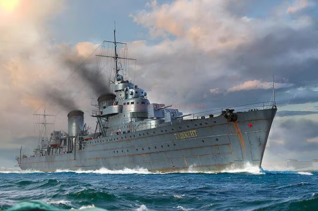 Trumpeter – Barco Soviet Destroyer Taszkient 1940, Escala 1:700, Ref: 06746