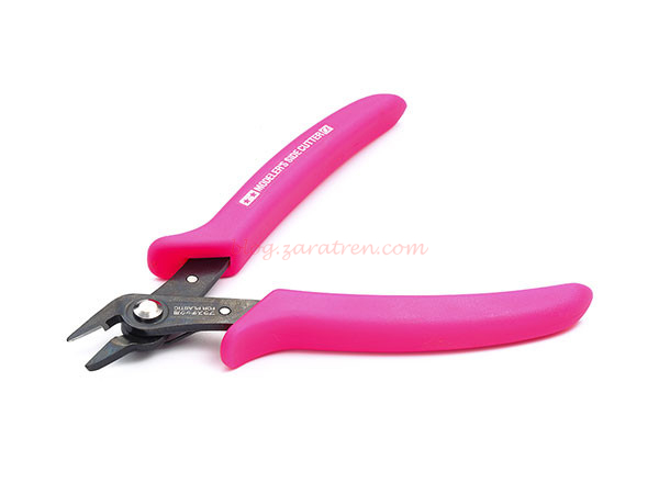 Tamiya – Alicate de corte rosa alfa, especial para cortar plástico. Ref: 69942