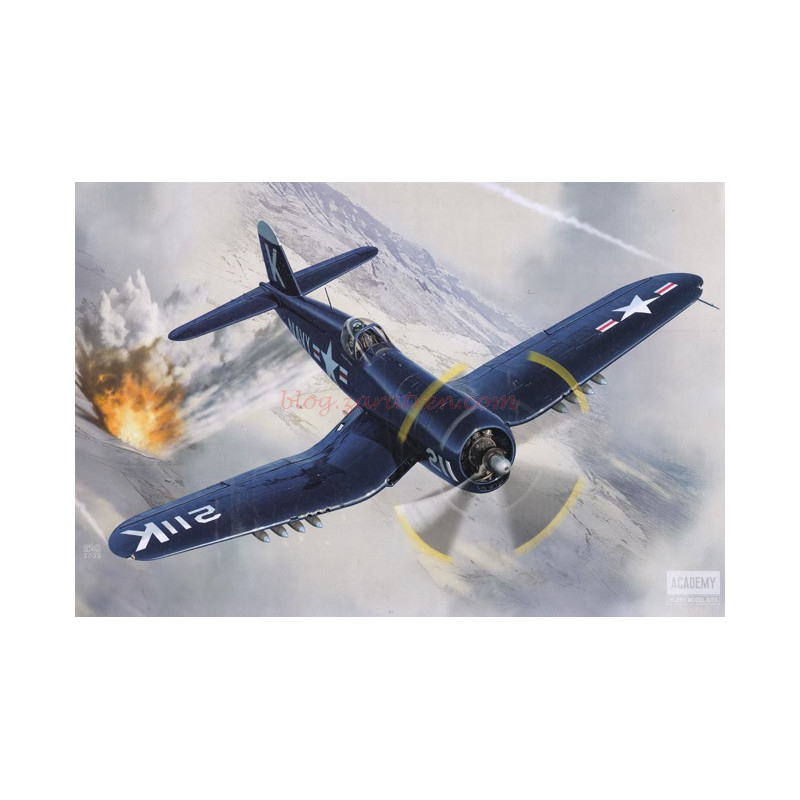 Academy – Avión Vought F4U-4 Corsair, Escala 1:48, Ref: 12353