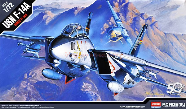 Academy – Avión USN F-14A, Escala 1:72, Ref: 12471